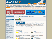 Tablet Screenshot of brescia.a-zeta.it
