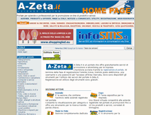 Tablet Screenshot of bari.a-zeta.it